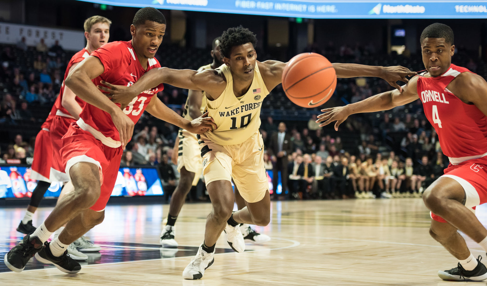 Wake Forest Cornell Mens Basketball